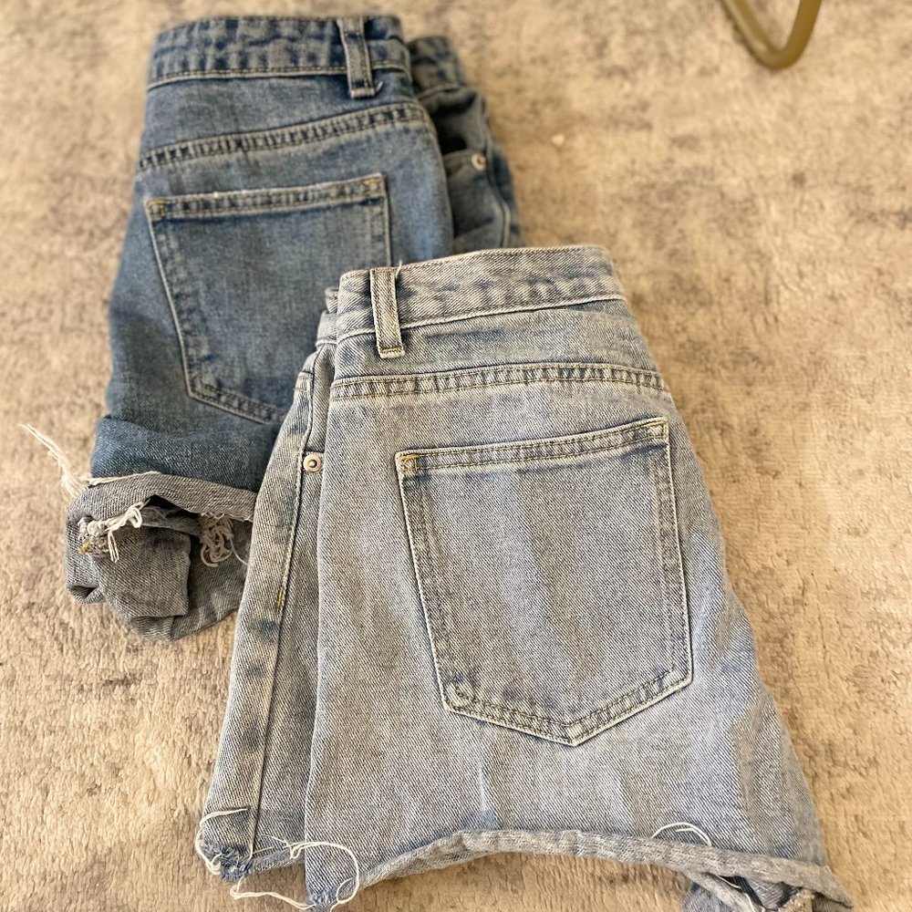 Pretty Little Thing Jean Shorts (Bundle of 2; $20 a pair)